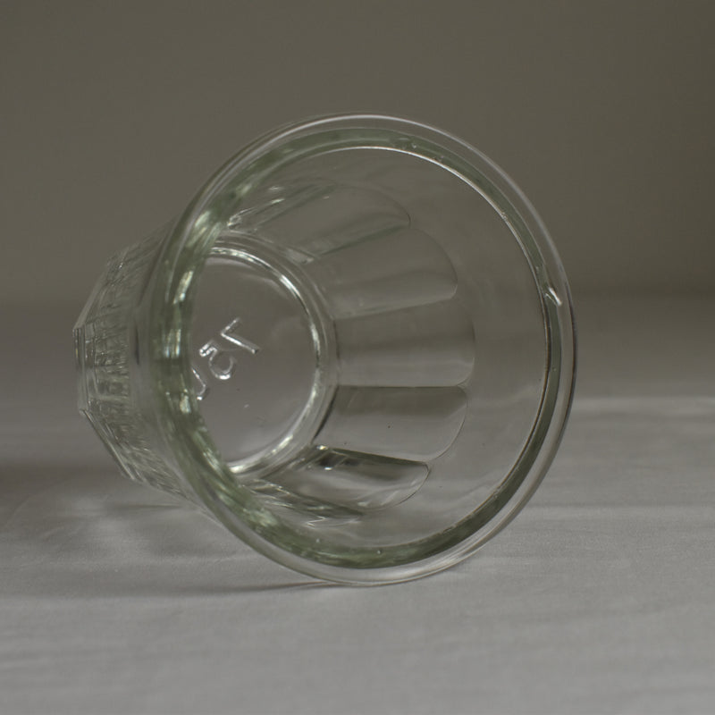 Vintage Glass Jam Pot 750