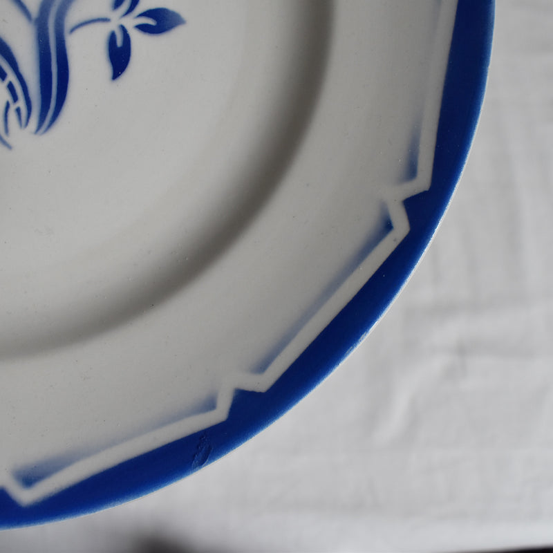 Vintage Plate Digoin & Sarreguemines Canebiere E