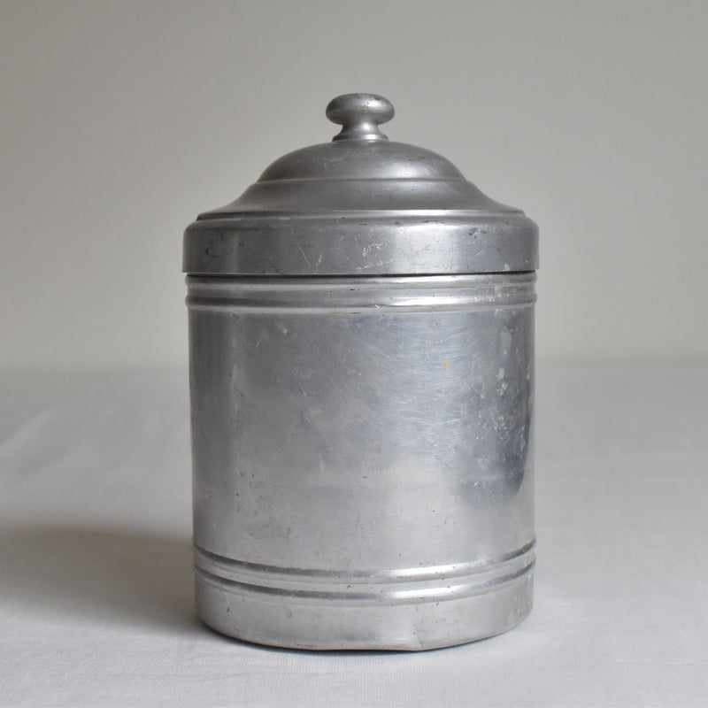 Vintage Aluminum Storage Containers, Set of 3