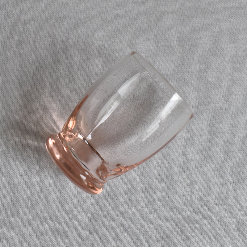 Vintage Liquor Glass Pink