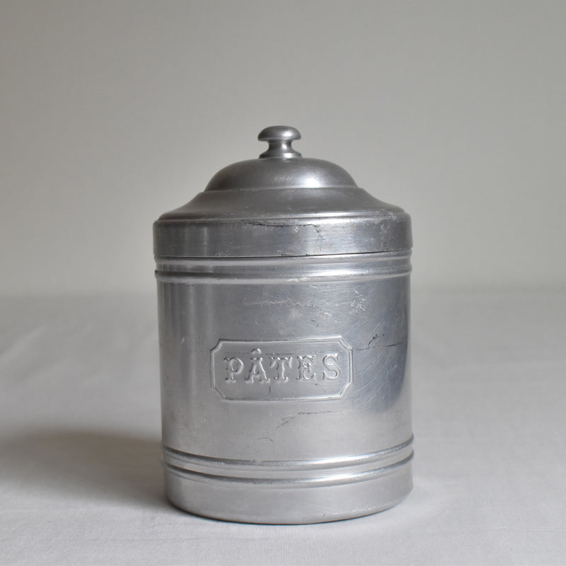 Vintage Aluminum Storage Containers, Set of 3