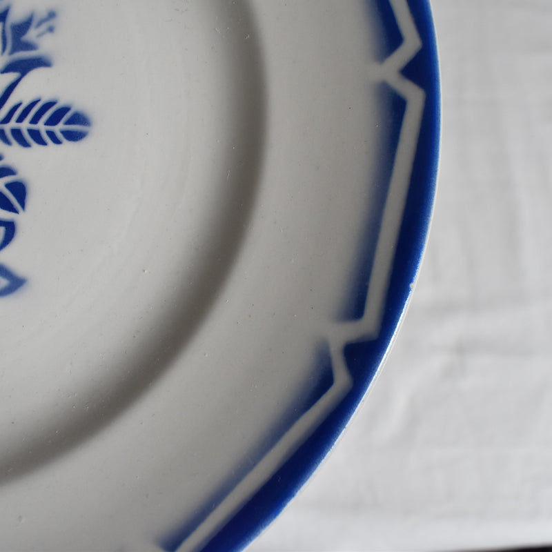 Vintage Plate Digoin & Sarreguemines Canebiere E