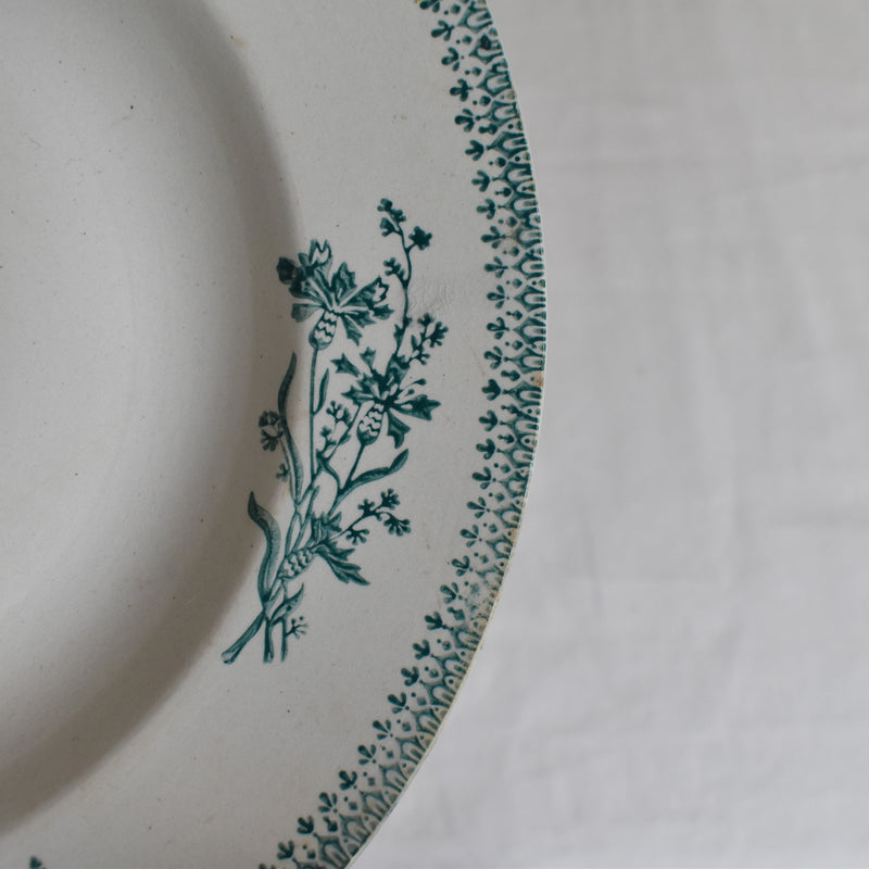 Antique Deep Plate, Saint-Amand, 4003 A