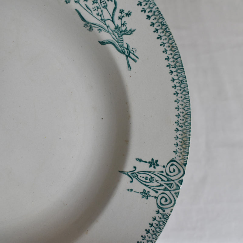 Antique Deep Plate, Saint-Amand, 4003 A