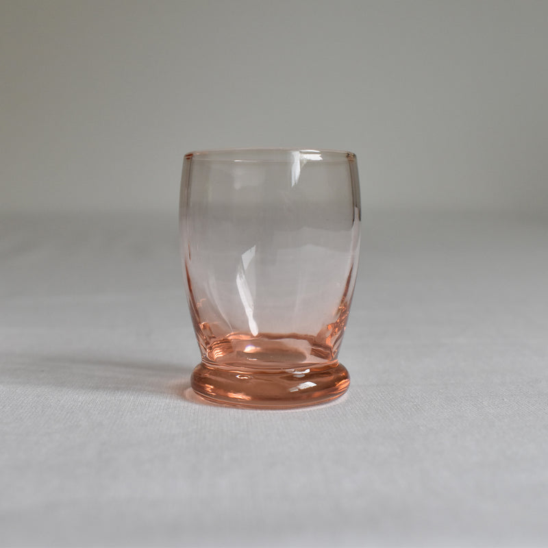 Vintage Liquor Glass Pink