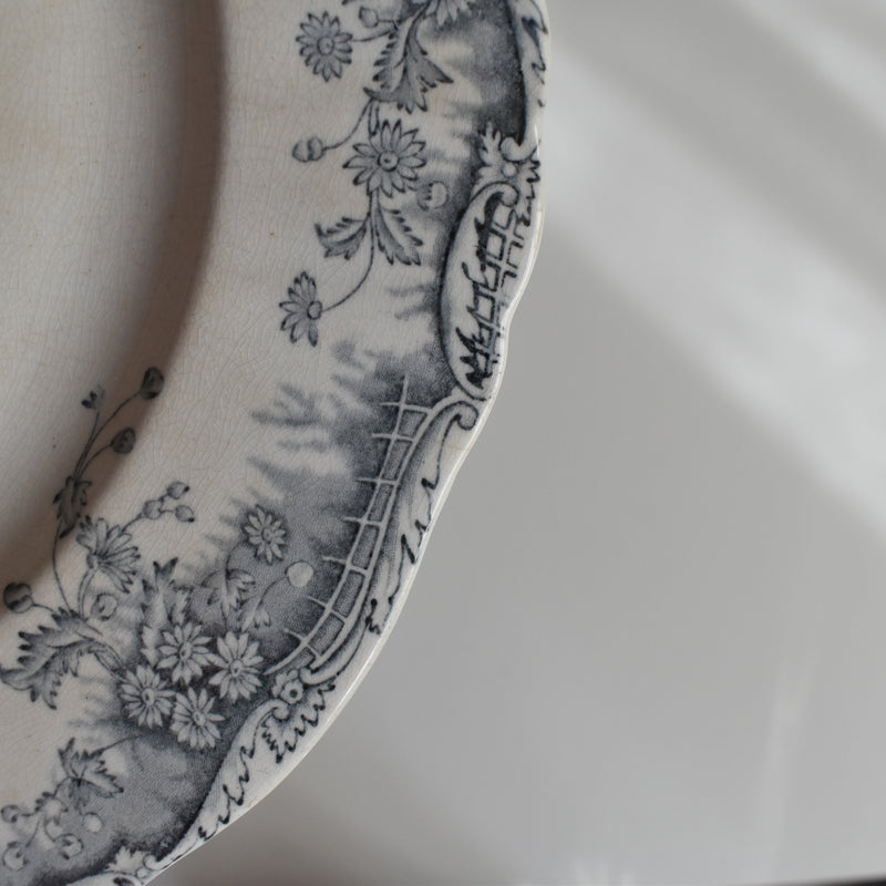 Antique Plate W.A.A.&Cie Madrid G