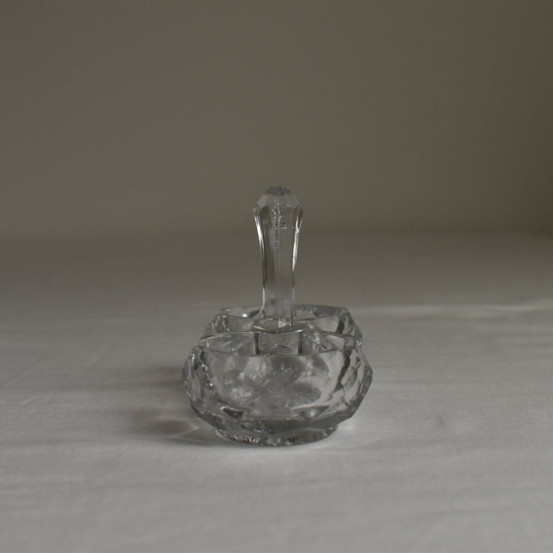 アンティーク クリスタルガラスソルト＆ペッパー PORTIEUX A