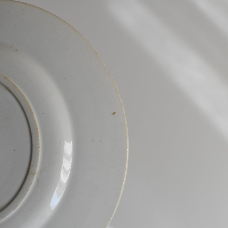 Antique Dessert Plate, Gien Fauvette C
