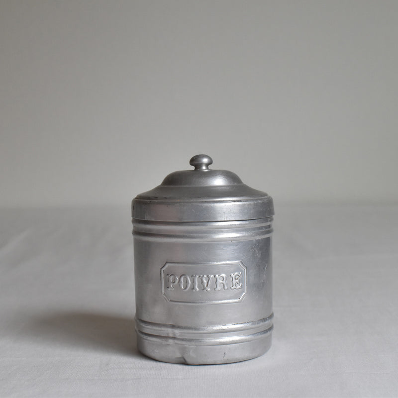 Vintage Aluminum Storage Containers, Set of 3