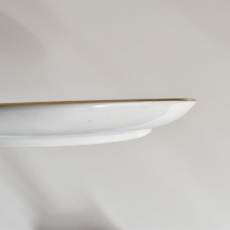 Antique Dessert Plate, K&G Luneville Pensées C