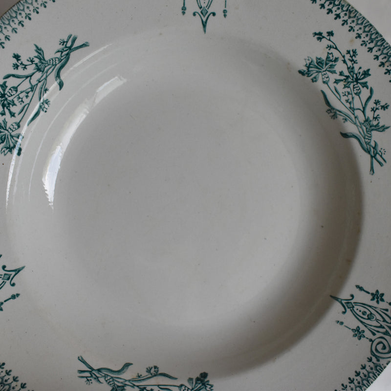 Antique Deep Plate, Saint-Amand, 4003 A