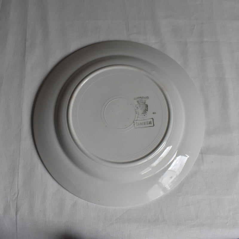 Vintage Plate, Digoin & Sarreguemines, Canebière F
