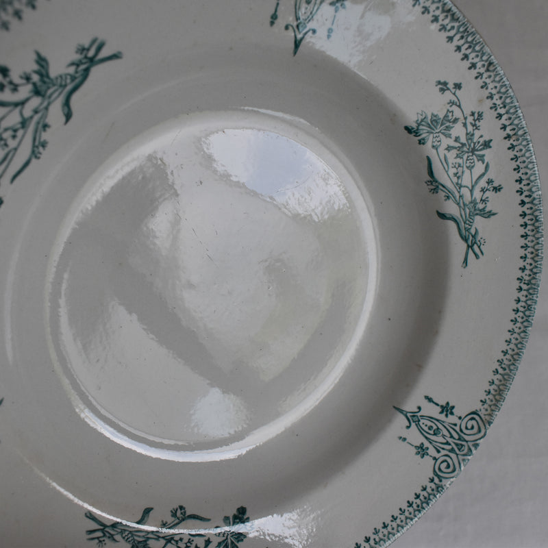 Antique Deep Plate, Saint-Amand, 4003 A