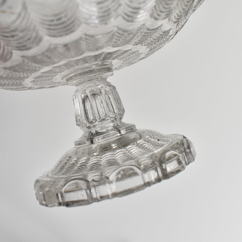 Vintage Glass Coupe Portieux Guillochée 783