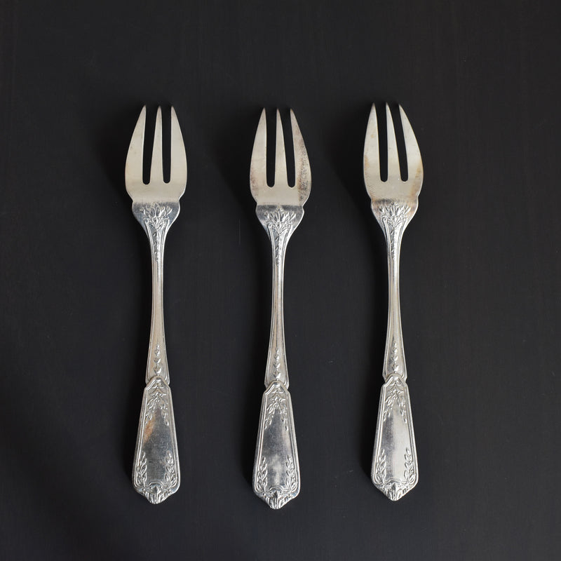 Vintage fish fork Ercuis (partially exhibited at Osaka store)