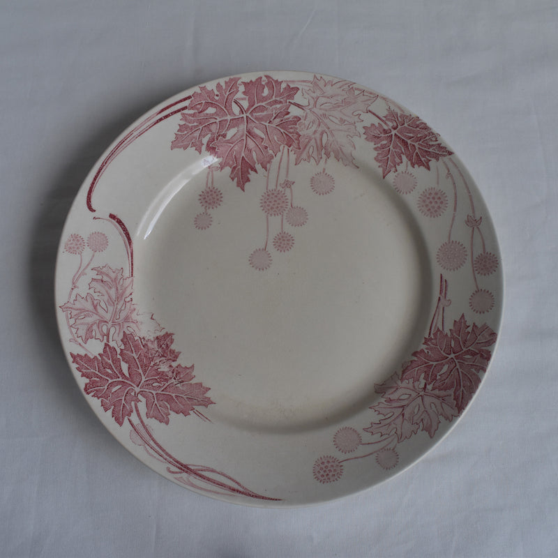 アンティークプレート K&Gリュネヴィル Platane Z4