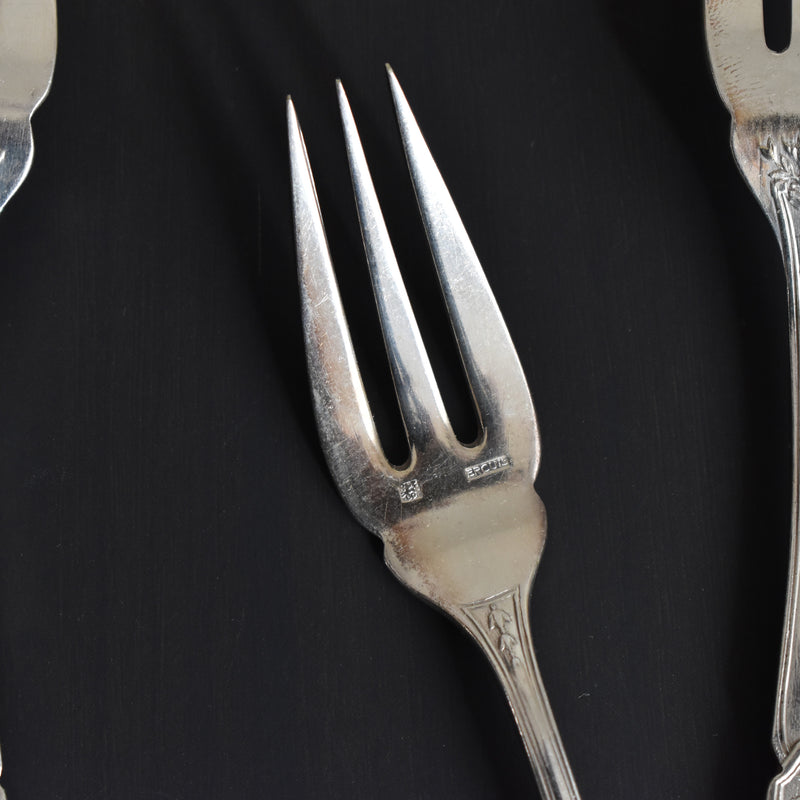 Vintage fish fork Ercuis (partially exhibited at Osaka store)