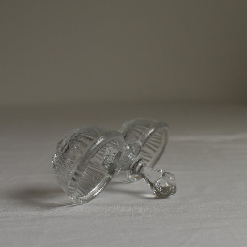 ヴィンテージ クリスタルガラスソルト＆ペッパー PORTIEUX B