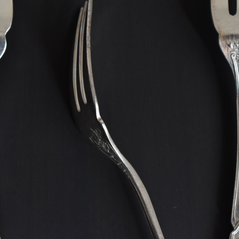 Vintage fish fork Ercuis (partially exhibited at Osaka store)