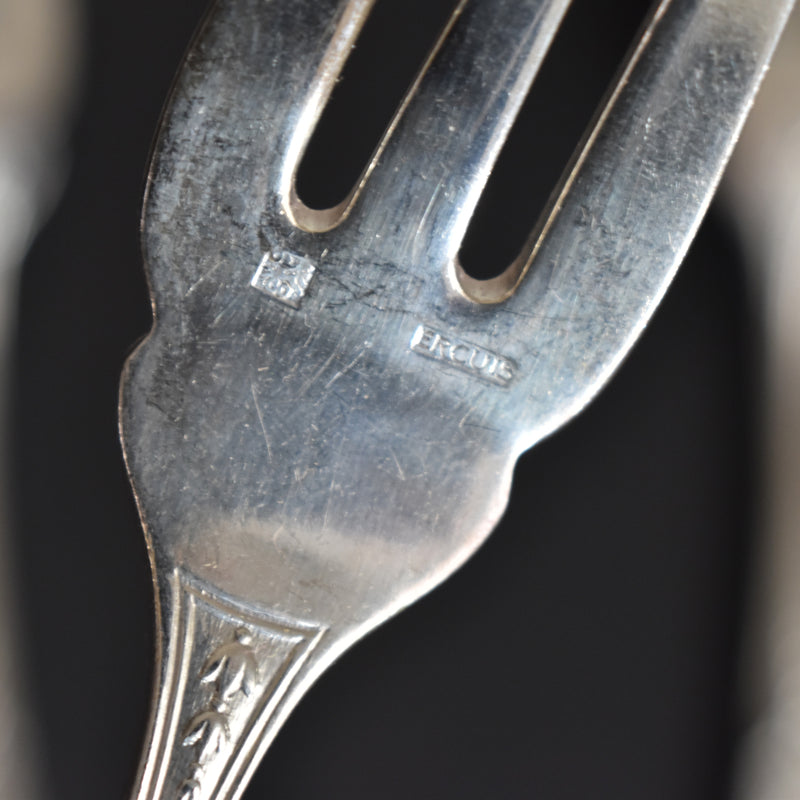 Vintage fish fork Ercuis (partially exhibited at Osaka store)