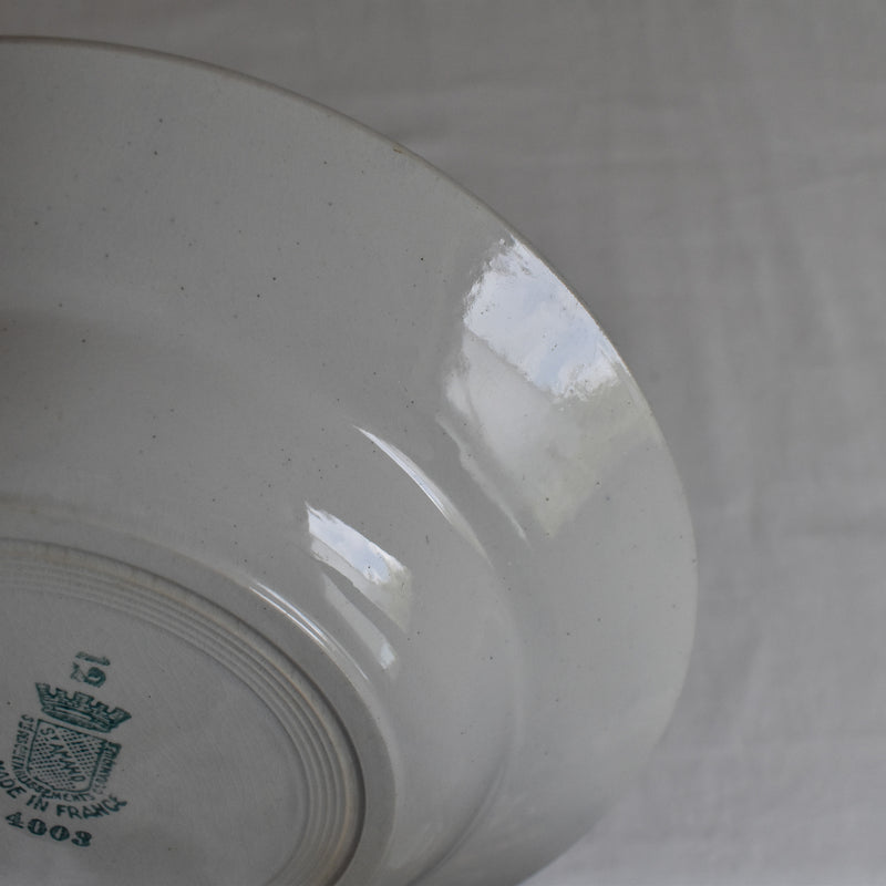 Antique Deep Plate, Saint-Amand 4003 B