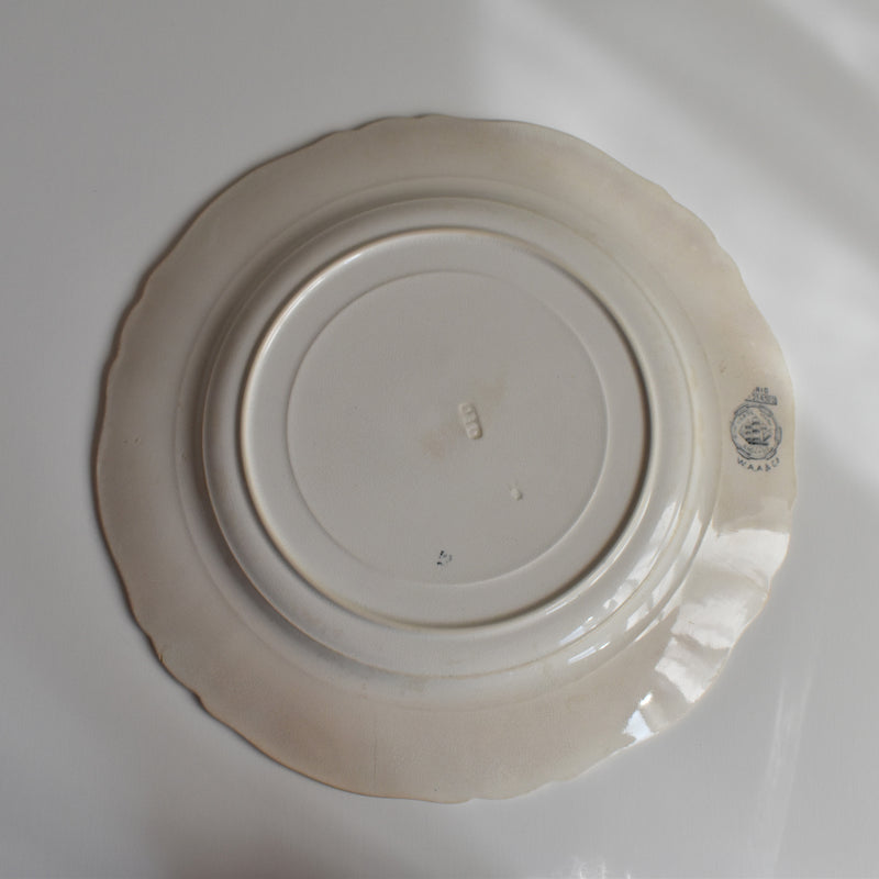 Antique Plate W.A.A.&Cie Madrid H