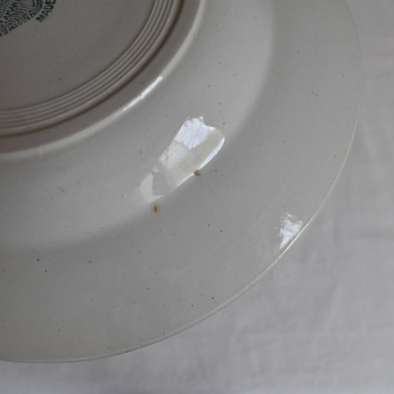 Antique Deep Plate, Saint-Amand 4003 B