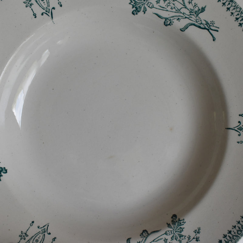 Antique Deep Plate, Saint-Amand 4003 B