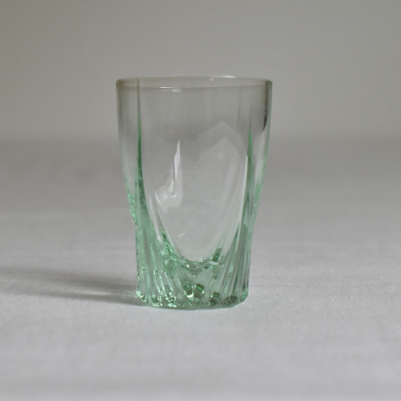 Vintage Liquor Glasses Green (Set of 4)