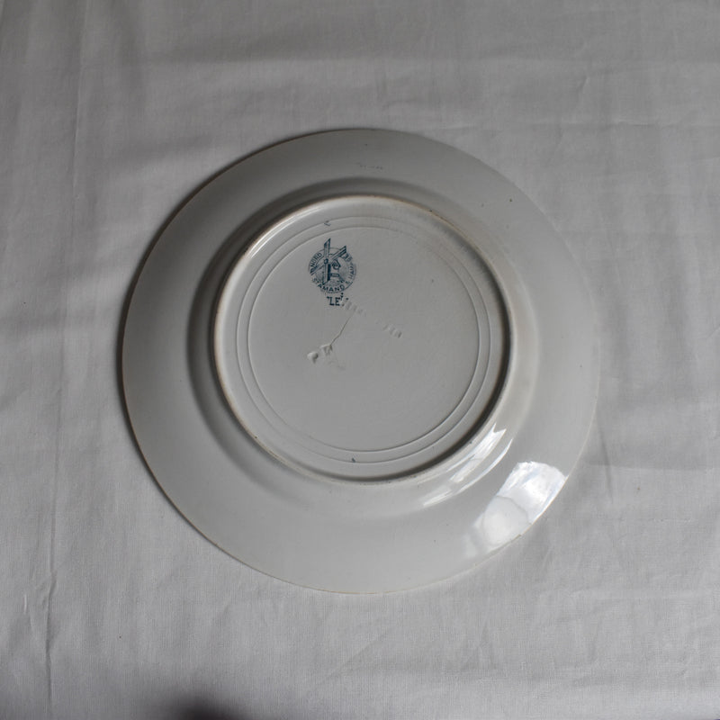 ヴィンテージデザートプレート サンタマン＆アマージュ Fley