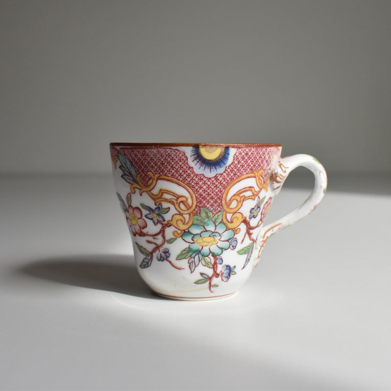 Antique Coffee Cup & Saucer Salagminnes Minton 216 E
