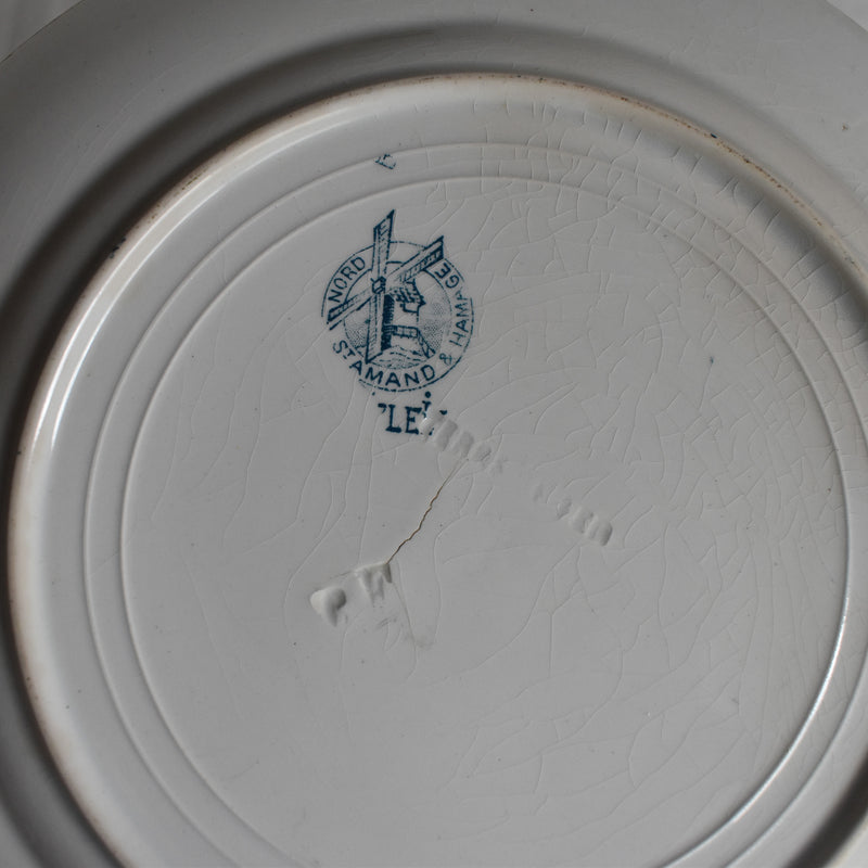 ヴィンテージデザートプレート サンタマン＆アマージュ Fley