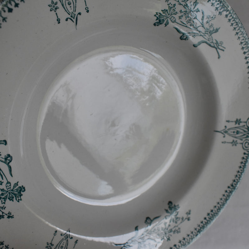 Antique Deep Plate, Saint-Amand 4003 B