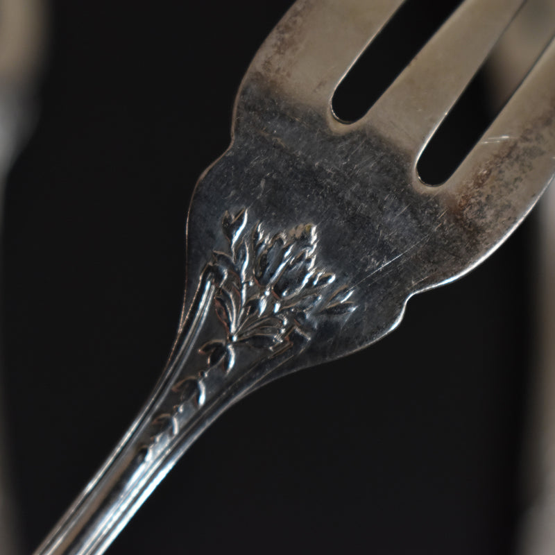 Vintage fish fork Ercuis (partially exhibited at Osaka store)