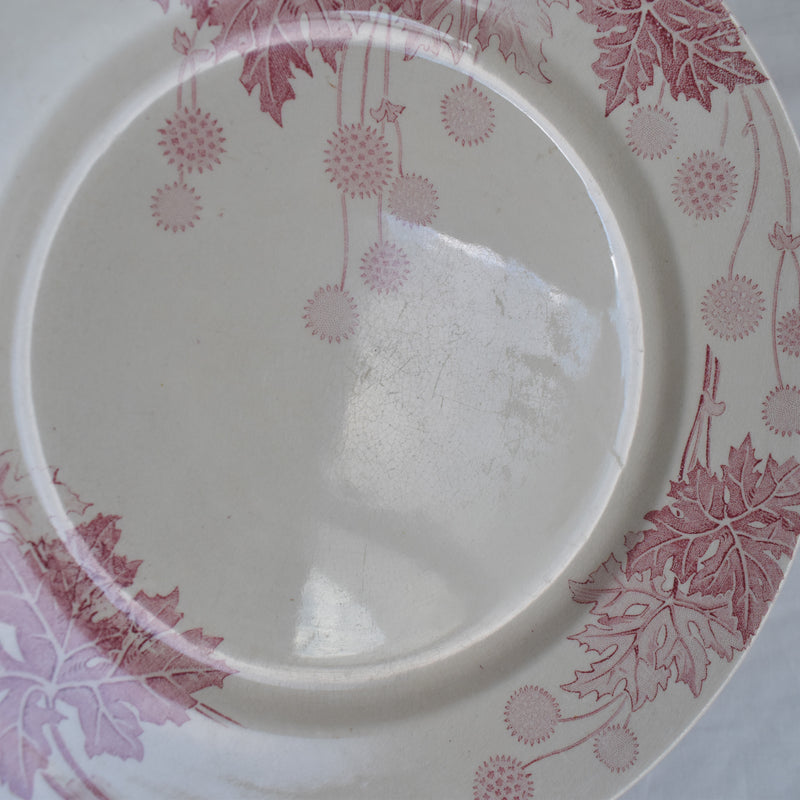 アンティークプレート K&Gリュネヴィル Platane Z4