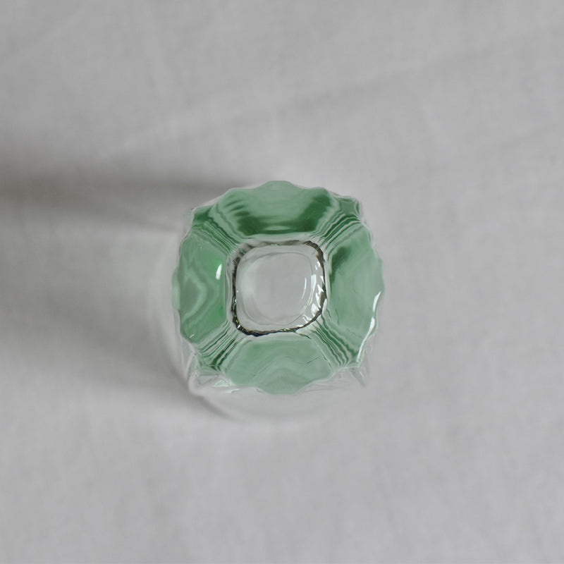 Vintage Liquor Glasses Green (Set of 4)