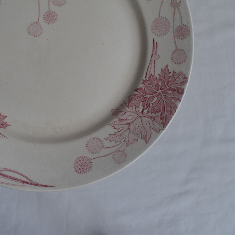 アンティークプレート K&Gリュネヴィル Platane Z4