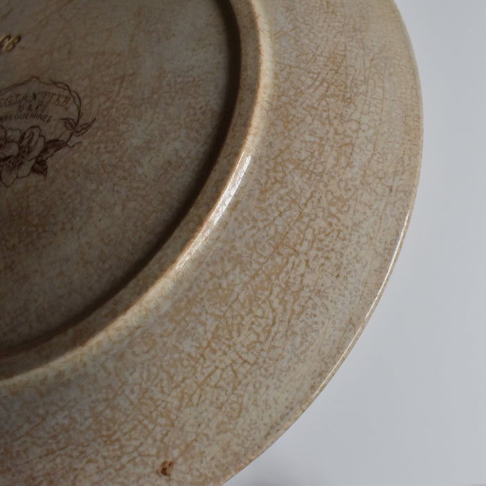 アンティークデザートプレート U&Cサルグミンヌ Eglantier D