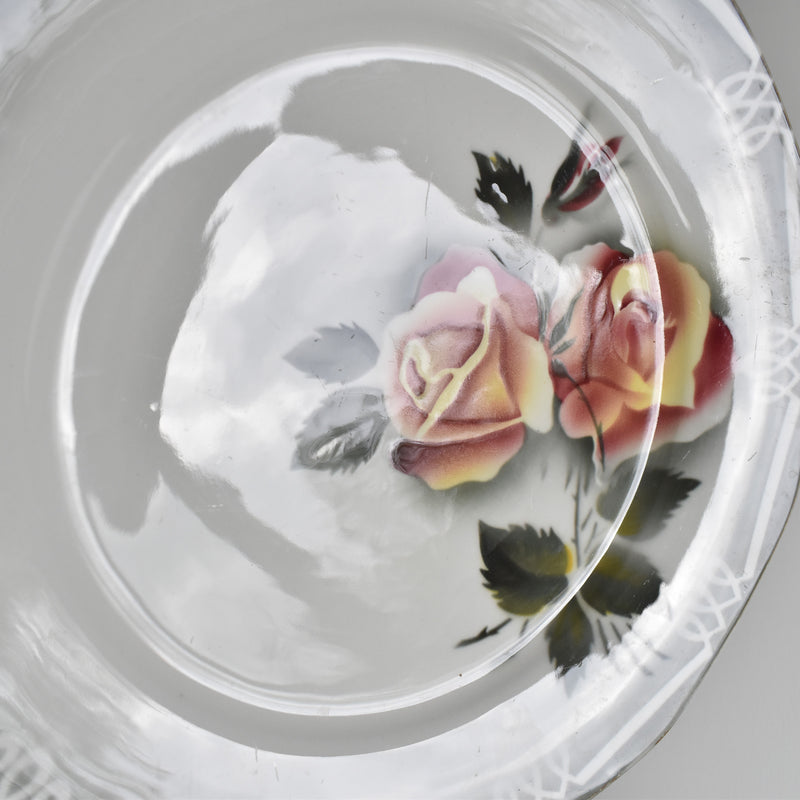 Vintage Plate Digoin Sarreguemines Odile B