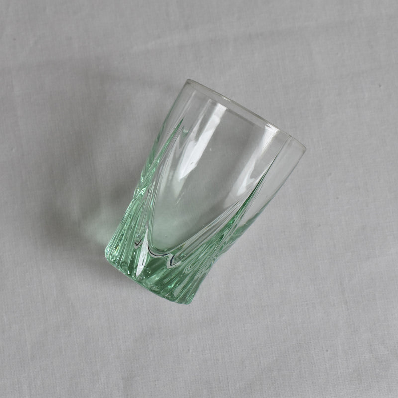 Vintage Liquor Glasses Green (Set of 4)