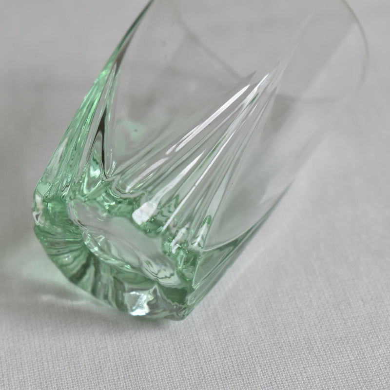 Vintage Liquor Glasses Green (Set of 4)
