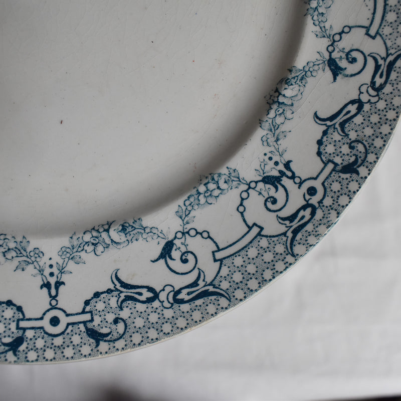 ヴィンテージデザートプレート サンタマン＆アマージュ Fley