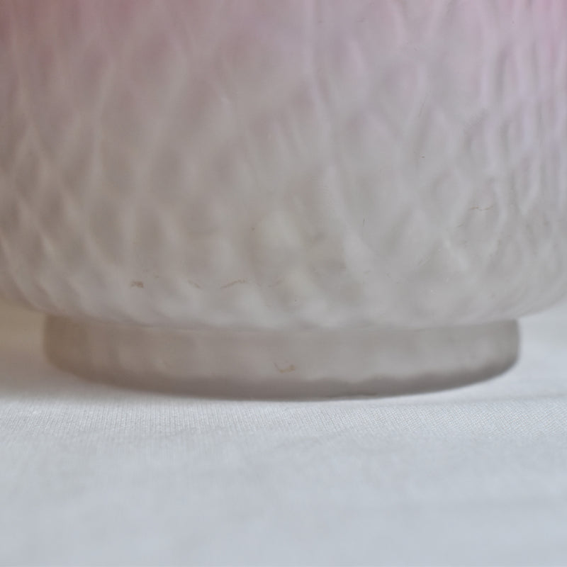 Antique pink biscuit jar