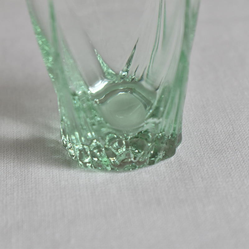 Vintage Liquor Glasses Green (Set of 4)