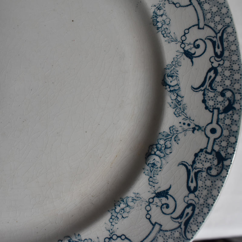 ヴィンテージデザートプレート サンタマン＆アマージュ Fley