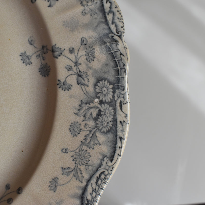 Antique Plate W.A.A.&Cie Madrid H