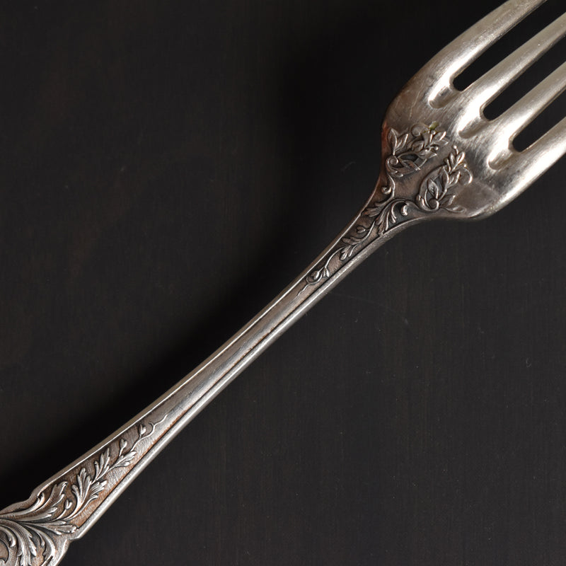 Antique Fork & Spoon Set A.V
