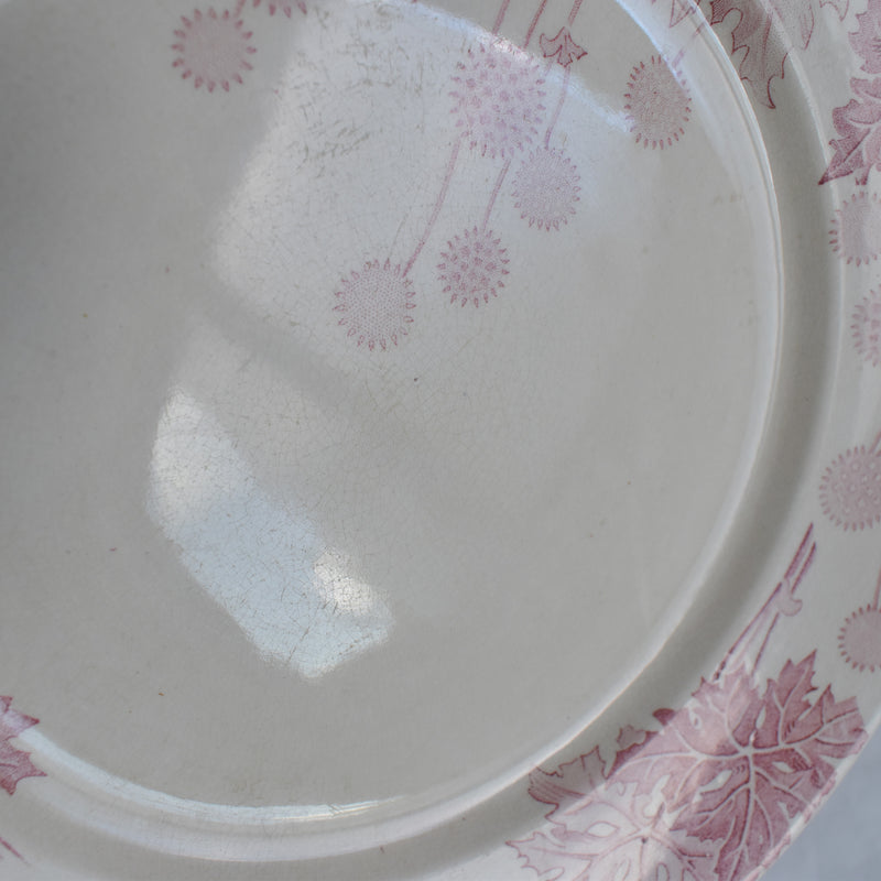 アンティークプレート K&Gリュネヴィル Platane Z4