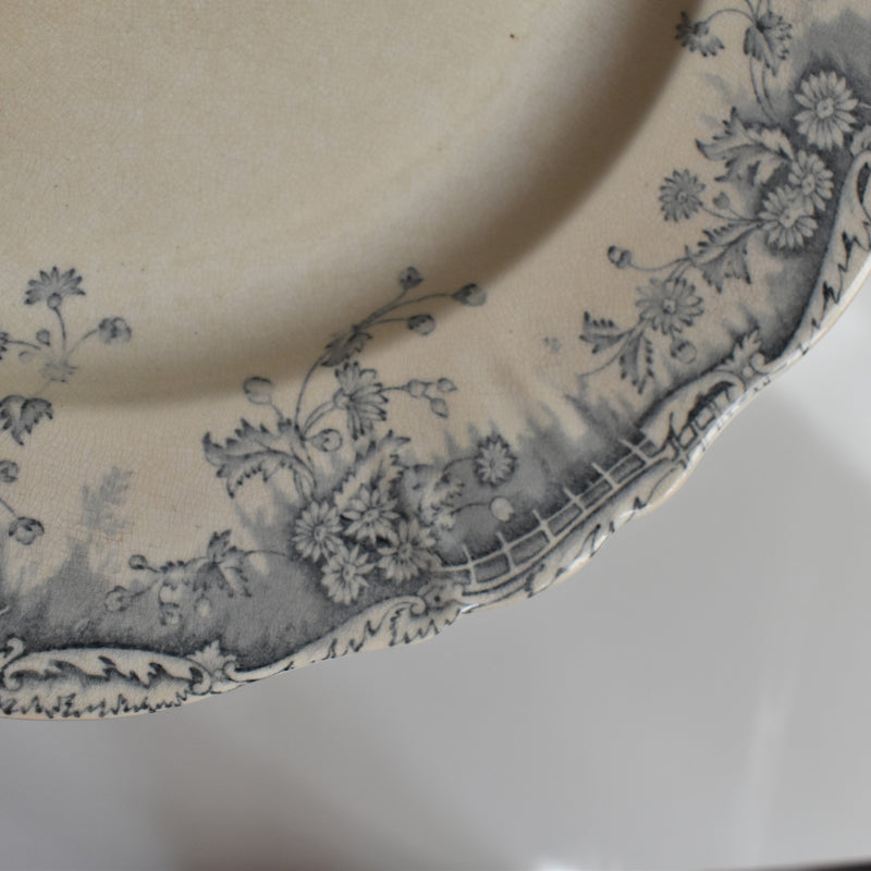 Antique Plate W.A.A.&Cie Madrid H