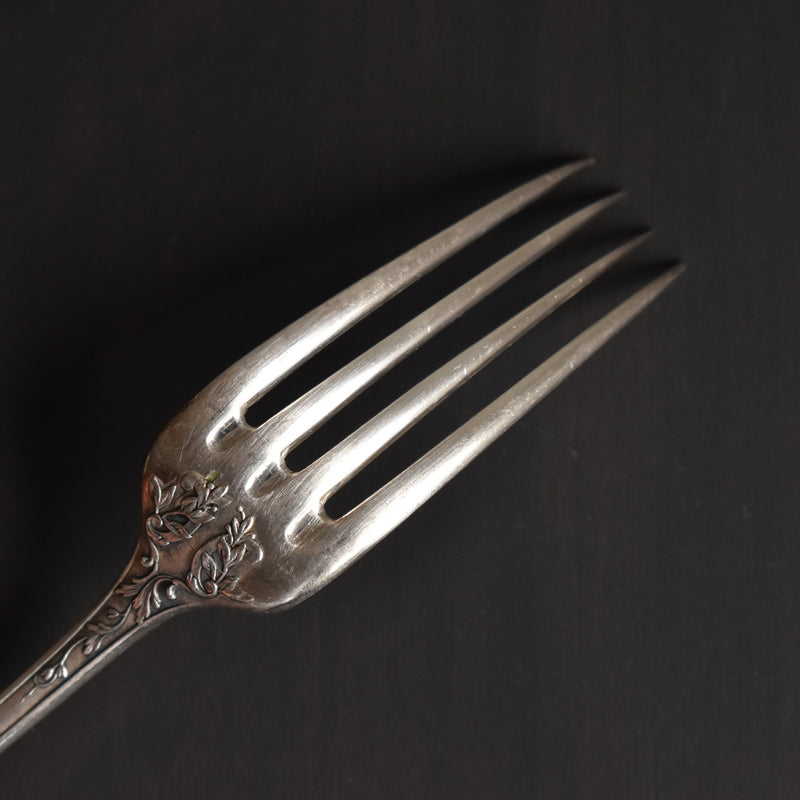 Antique Fork & Spoon Set A.V